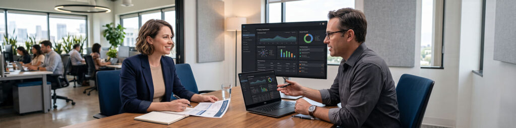 Small business reviewing IT costs and outsourced technical expertise