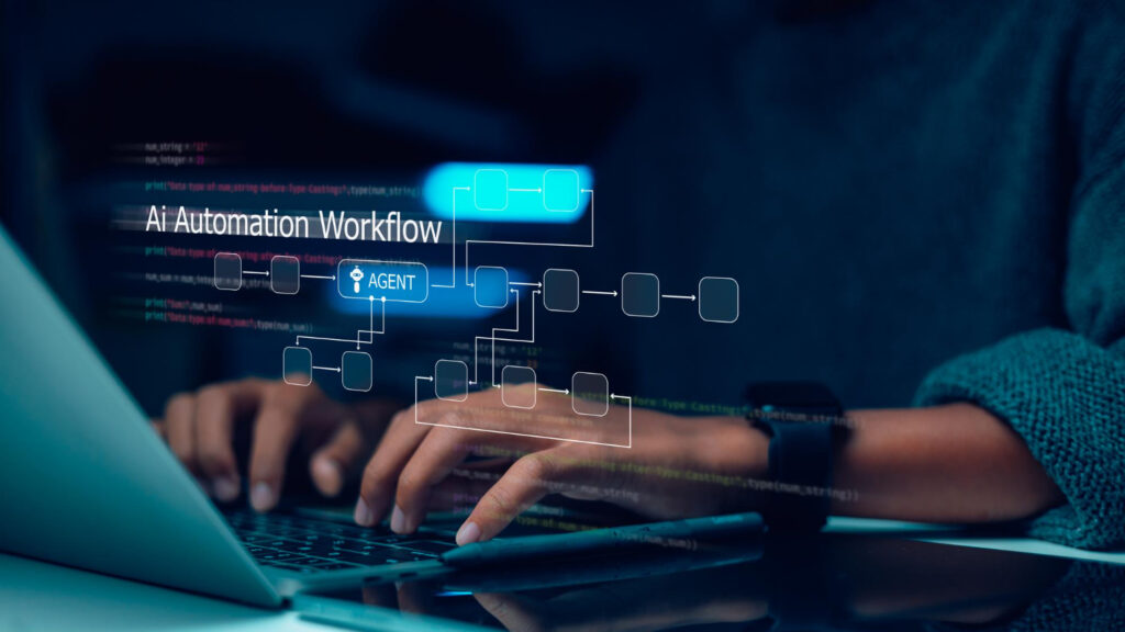AI agents integrated into business workflows and internal operations