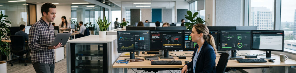 In-House IT Team Business Office › TECHBLEED in-house IT administrator managing business technology systems