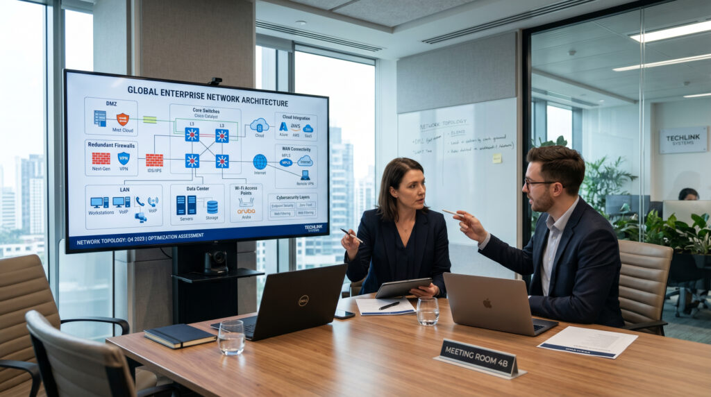 Network Design Assessment Glendale CA › TECHBLEED business network design and architecture assessment