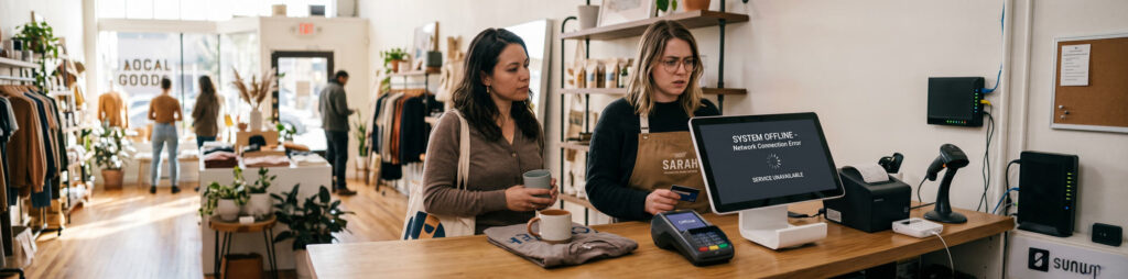 Business Downtime Outage Small Business › TECHBLEED business downtime and system outage impact on small business revenue