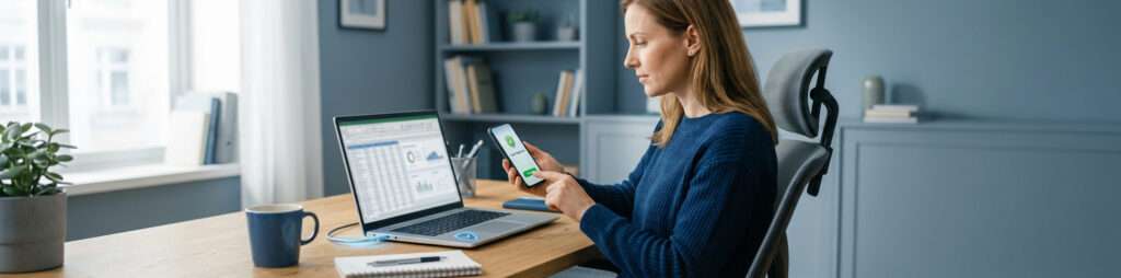 Approved business laptop using multi-factor authentication for secure remote access