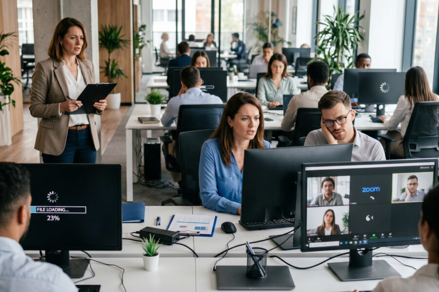 why your office network is slow and how to fix it