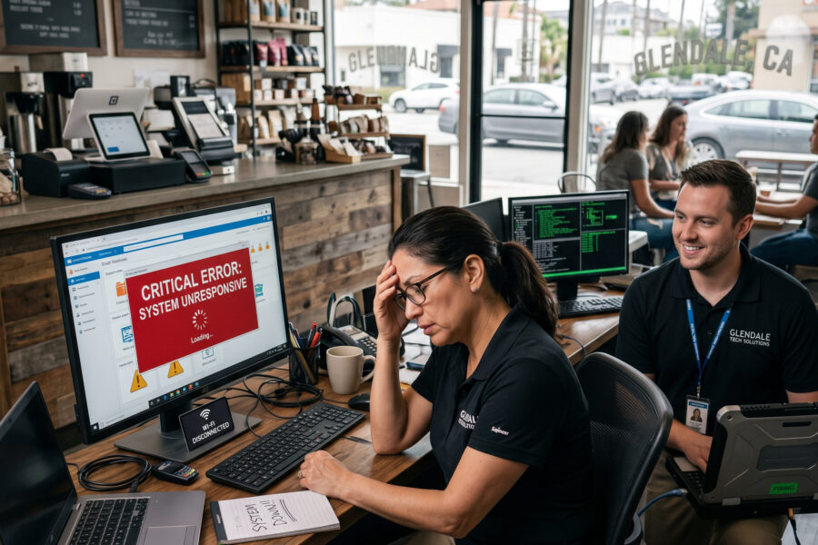 Common IT problems for small businesses in Glendale
